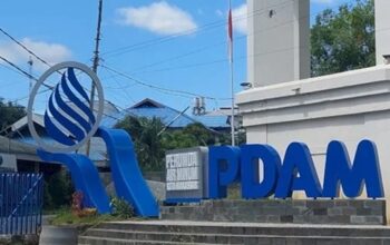 Kantor PDAM Kota Makassar Jalan Ratulangi (Ist)