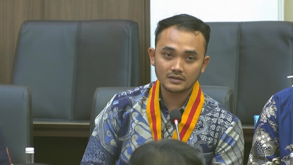 Ketua Umum PERMAHI, Azhar Sidiq