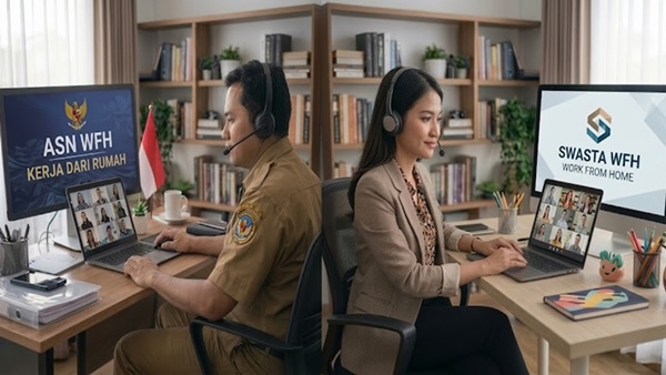 Pemerintah Resmi Terapkan WFH ASN dan Dorong Swasta Ikuti Setiap Jumat