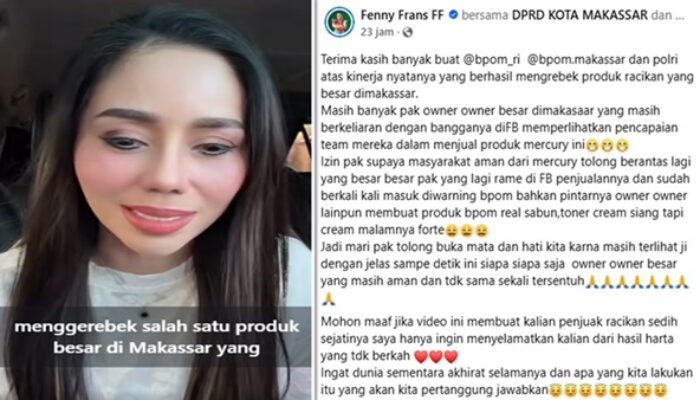 Sok Suci Sentil Skincare Menkuncrit, Fenny Frans Diskakmat Netizen: “Samaji Ko”