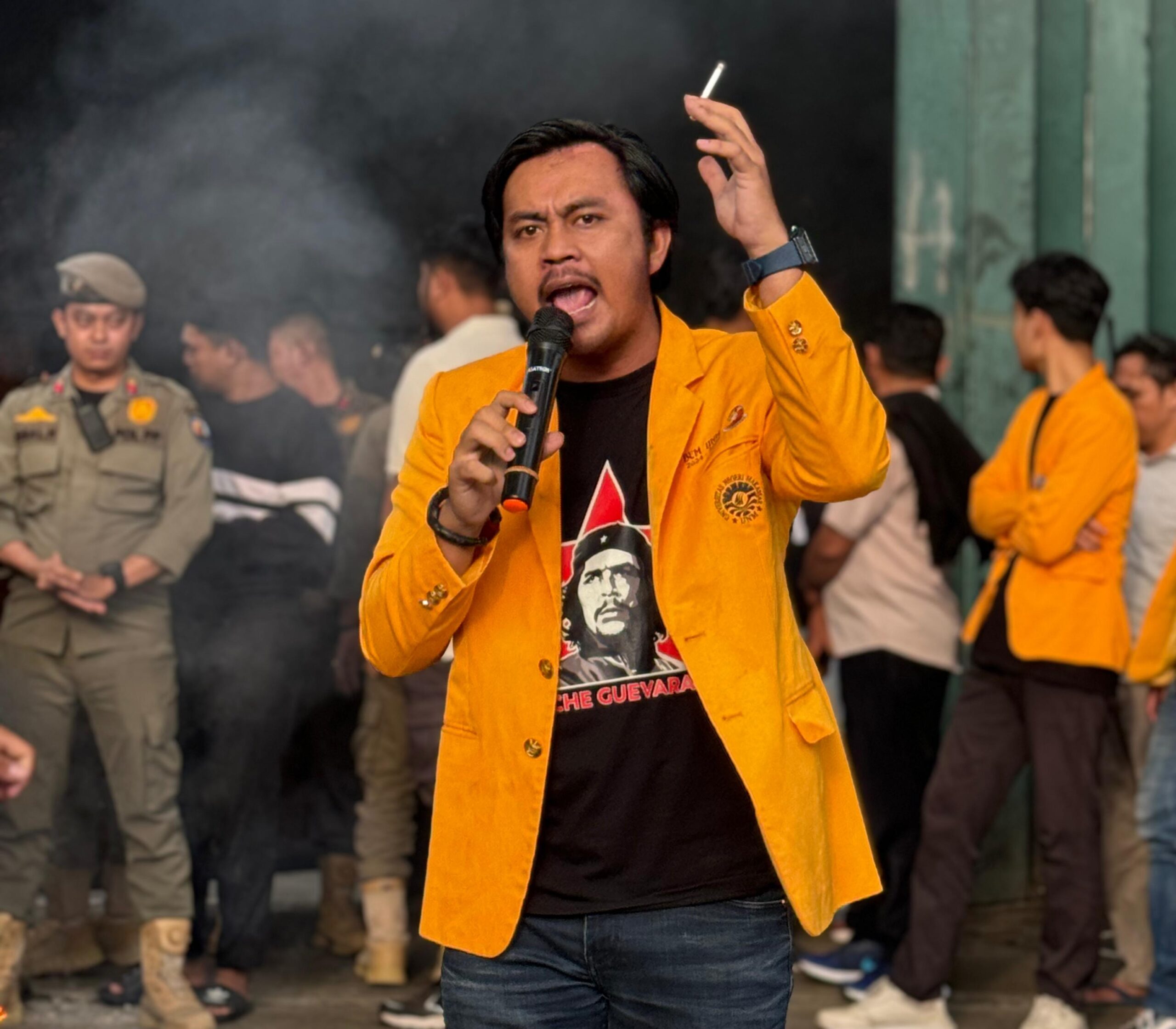 Mantan Presiden BEM UNM, Hasrul