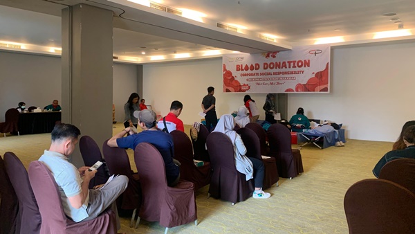 MaxOne Makassar "Sedot" Darah Segar 200 Peserta, 83 Kantong Terkumpul
