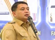 Tangkapan layar video Wali Kota Makassar, Munafri Arifuddin saat menghadiri konferensi PWI Sulsel di Fajar Graha Pena