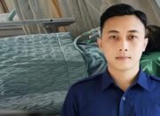 Foto profil pelaku (kanan) yang kini menjadi DPO, disandingkan dengan ilustrasi kondisi korban yang terbaring di tempat tidur setelah tiga tahun disekap dan disiksa