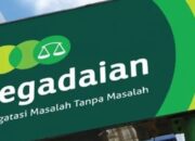 Logo Pegadaian sebagai ilustrasi layanan gadai emas.