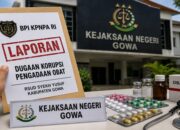 Ilustrasi laporan dugaan korupsi pengadaan obat RSUD Syekh Yusuf Kabupaten Gowa yang telah diadukan ke Kejari Gowa. (Visual AI)