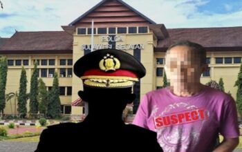Ilustrasi Gedung Polda Sulsel menjadi latar visual yang menggambarkan proses penyidikan perkara dugaan penipuan dan/atau penggelapan yang hingga kini masih bergulir.