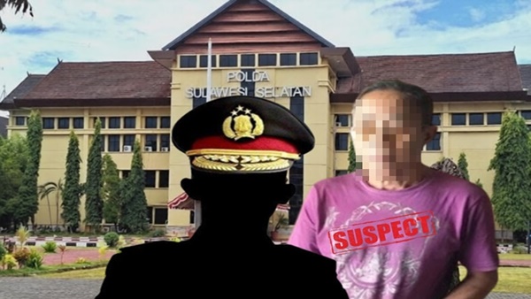 Ilustrasi Gedung Polda Sulsel menjadi latar visual yang menggambarkan proses penyidikan perkara dugaan penipuan dan/atau penggelapan yang hingga kini masih bergulir.