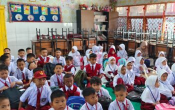 Intip Keseruan Hari Pertama MPLS Ramah di SDN Borong Makassar yang Penuh Ceria