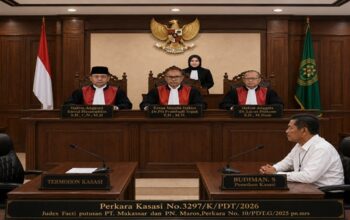 Menanti “Wakil Tuhan” di MA RI, Perkara 10/PDT.G/2025 dan Kasasi 3297 Disidangkan