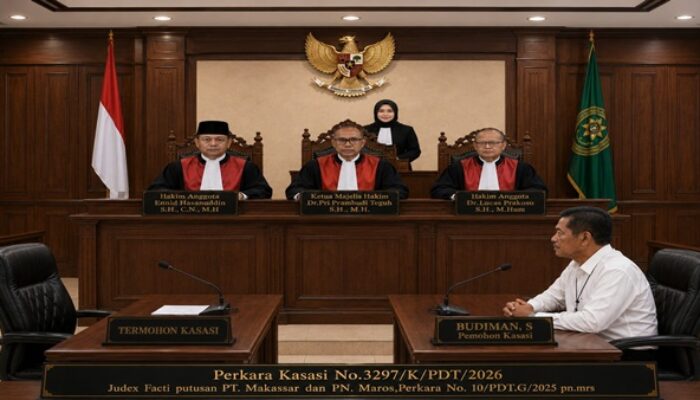 Menanti “Wakil Tuhan” di MA RI, Perkara 10/PDT.G/2025 dan Kasasi 3297 Disidangkan