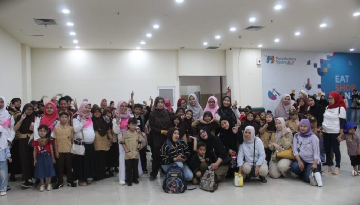 Serunya Siswa SDN Borong Makassar: Belajar Karakter Lewat Nobar Film Pramuka