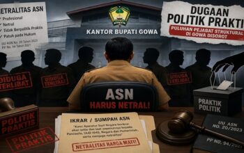 Pejabat di Gowa Diduga Ikut Politik Praktis di Tengah Polemik DPRD dan Bupati