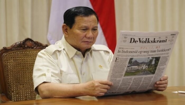 Media Belanda Ungkit Isu Indonesia Bangkrut, Prabowo Singgung “Londo Ireng”
