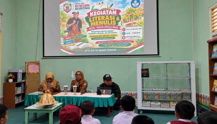 Pelita SDN Borong Makassar, Cara Sekolah Hidupkan Literasi