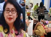 Foto Kolase - Perwakilan Yayasan Magnolia Champaca Virginiana bernama Louice Cristiana dan sejumlah siswa keracunan MBG di Tator