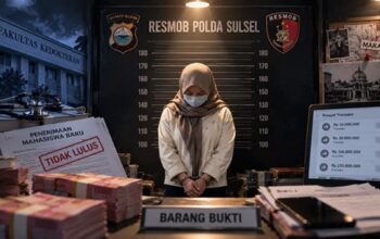 Tipu Warga Rp 550 Juta Modus Calo Kedokteran, Dosen Wanita Makassar Diciduk