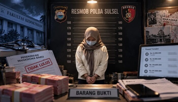 Tipu Warga Rp 550 Juta Modus Calo Kedokteran, Dosen Wanita Makassar Diciduk