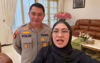 Potret kebersamaan Muhammad Fadil Imran dan Sitti Husniah Talenrang.