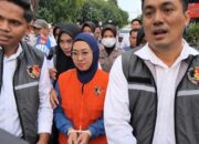 Mantan Bupati Gowa Husniah Talenrang Dijebloskan ke Tahanan Usai Diperiksa