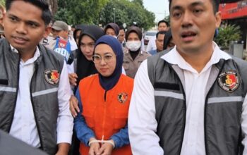 Mantan Bupati Gowa Husniah Talenrang Dijebloskan ke Tahanan Usai Diperiksa