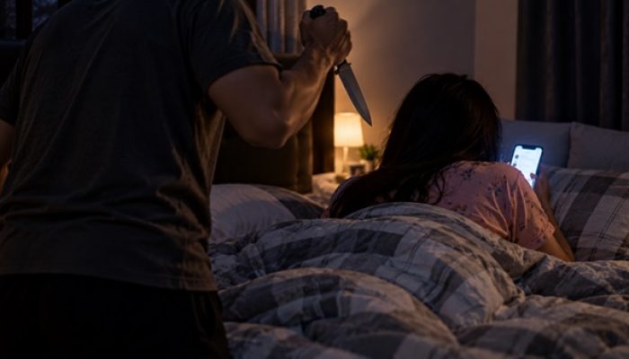 Asyik Chatting Sambil Tertawa Pamer Pacar, Suami di Konsel Kalap Tikam Istri