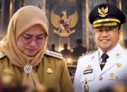 Sitti Husniah Talenrang dan Darmawangsyah Muin menyusul terbitnya SK Kemendagri terkait pemberhentian Bupati Gowa dan penunjukan Darmawangsyah Muin sebagai Plt Bupati Gowa (Visual AI)