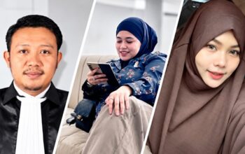 Kuasa Hukum RA, Wawan Nur Rewa (Kiri), Andi Hudayani Agung (AHA, Tengah) dan Riski Amaliyah (RA, Kanan). (Foto Kolase).