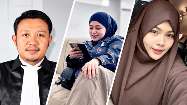 Kuasa Hukum RA, Wawan Nur Rewa (Kiri), Andi Hudayani Agung (AHA, Tengah) dan Riski Amaliyah (RA, Kanan). (Foto Kolase).