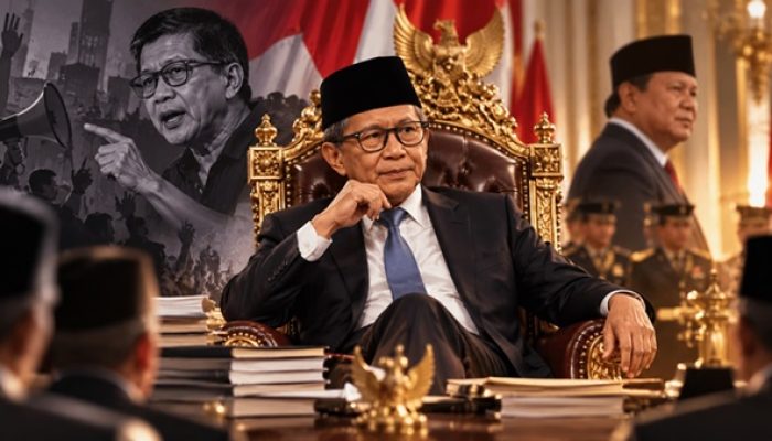 Rocky Gerung Dilantik Prabowo, Netizen : Sang Pengkritik Kini Digaji Negara