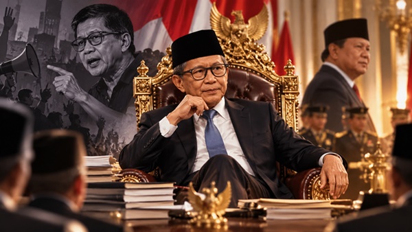 Rocky Gerung Dilantik Prabowo, Netizen : Sang Pengkritik Kini Digaji Negara